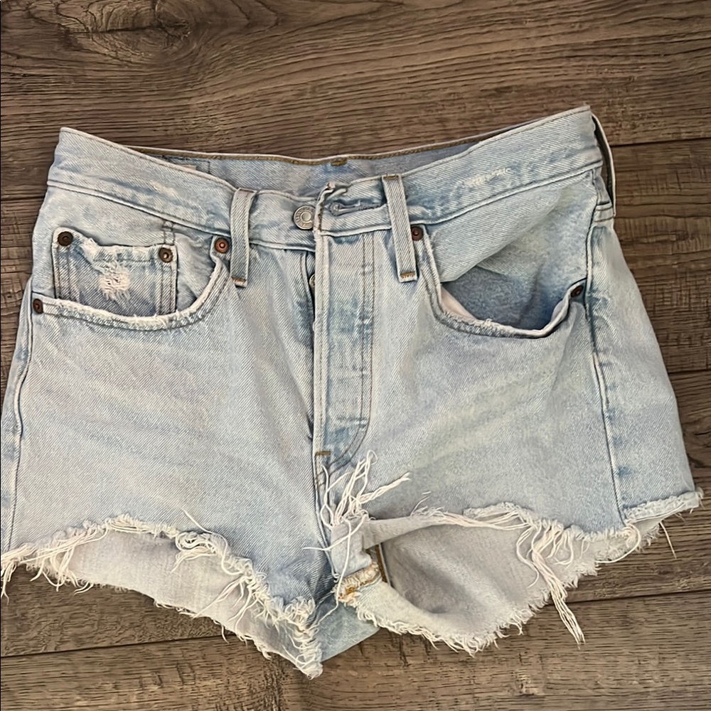 Levi's 501 Original Fit High Rise Shorts